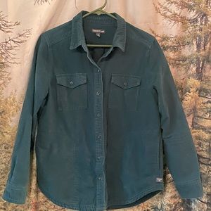 Toad&co Women's Morrison Shirt Jacket - Deep Emerald